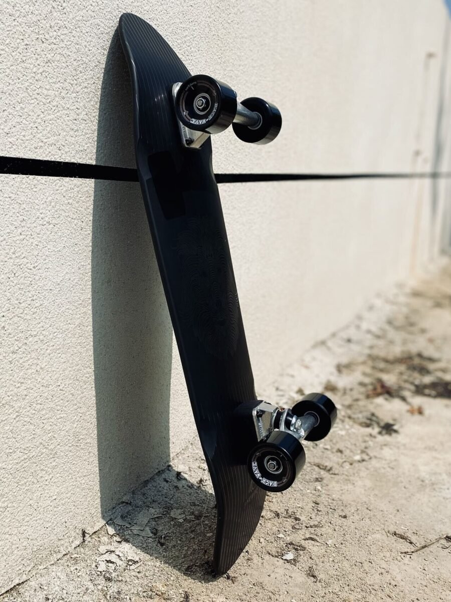 32 Inch Double Rocker Surfskafe Land Surf Skateboard Station Triple Trucks S 2 Kicktails Freestyle Skill Practice Board Carver - Image 2