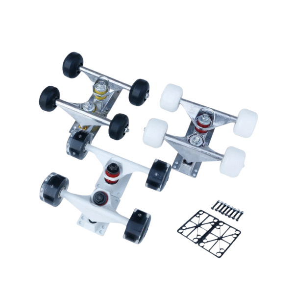2pcs Skateboard Truck Bracket Aluminum Alloy Cruiser Longboard Bridge Wheels Bearings Skate Deck Parts Trucks Accessories