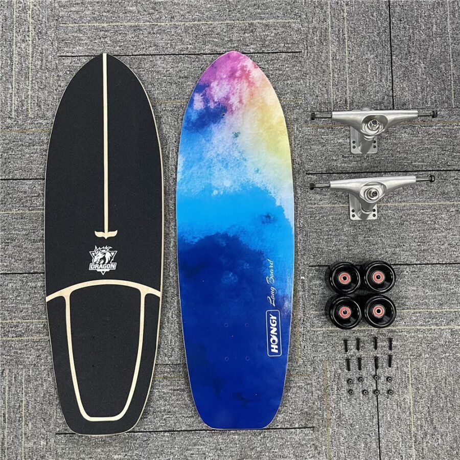 Land Surfboard Skateboard Generation Upgraded Ski Surf Training Brush Street Skateboards Surfskate Board Skate Surfboard - Image 2