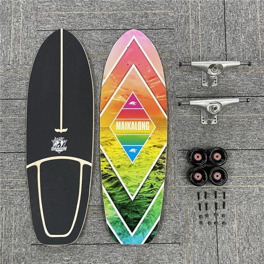 Land Surfboard Skateboard Generation Upgraded Ski Surf Training Brush Street Skateboards Surfskate Board Skate Surfboard - Image 4