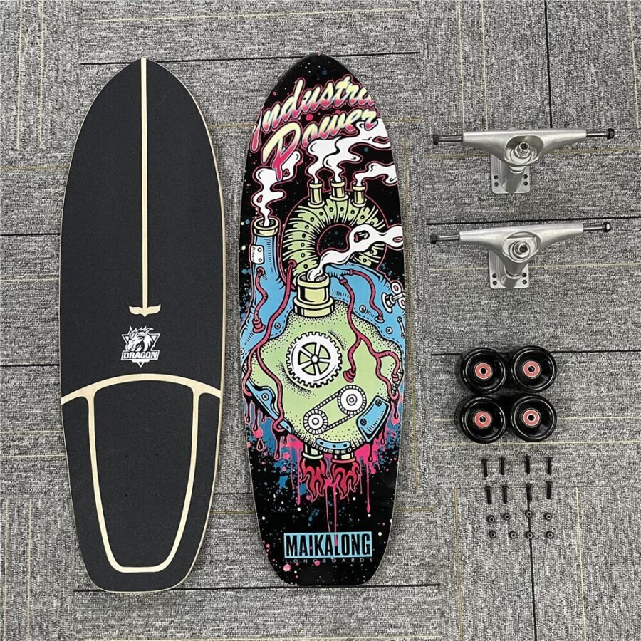 Land Surfboard Skateboard Generation Upgraded Ski Surf Training Brush Street Skateboards Surfskate Board Skate Surfboard - Image 6