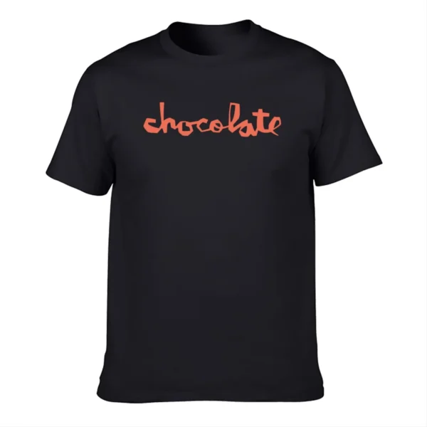 2025 Nuevos patinetes de chocolate Diseño de camiseta de skate retro vintage de los años 90